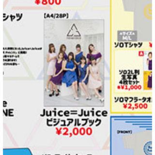 ハロープロジェクト(HELLO！PROJECT)のJuice=Juice ビジュアルブック(アイドルグッズ)