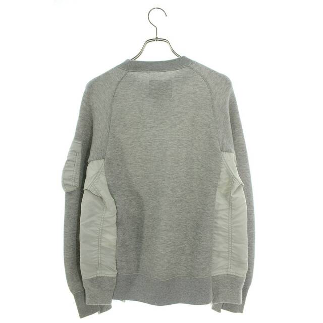 sacai - サカイ SCM-032 MA-1切替クルーネックスウェット メンズ sacai - サカイ SCM-032 MA-1切替クルーネックスウェット メンズ
