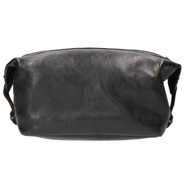 送料関税無料】 Chrome Hearts メンズ レザーハンドバッグ SHAVING
