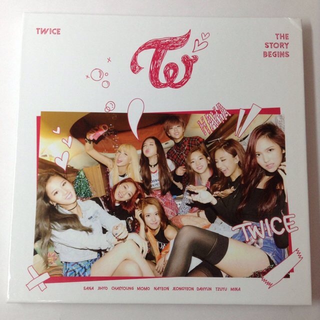 Twice 1stミニアルバム 韓国版 エンタメ/ホビーのCD(K-POP/アジア)の商品写真