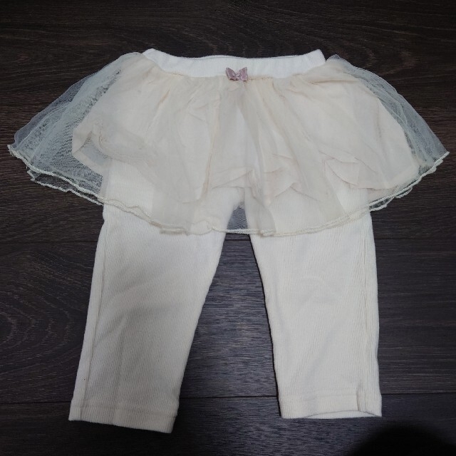 チュールスカート スカッツ スカートパンツ90cm キッズ/ベビー/マタニティのベビー服(~85cm)(スカート)の商品写真
