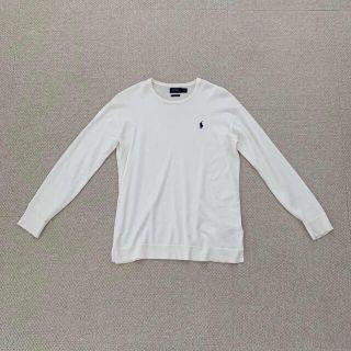 ポロラルフローレン(POLO RALPH LAUREN)のRalphLauren ラルフローレン　POLO　ニット　トップス　白　セーター(ニット/セーター)