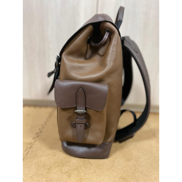 COACH(コーチ)のCOACH  バックパック　ブラウン メンズのバッグ(バッグパック/リュック)の商品写真