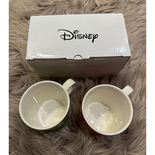 Disney(ディズニー)のDisney ミッキーミニーペアマグカップ　箱付き インテリア/住まい/日用品のキッチン/食器(グラス/カップ)の商品写真