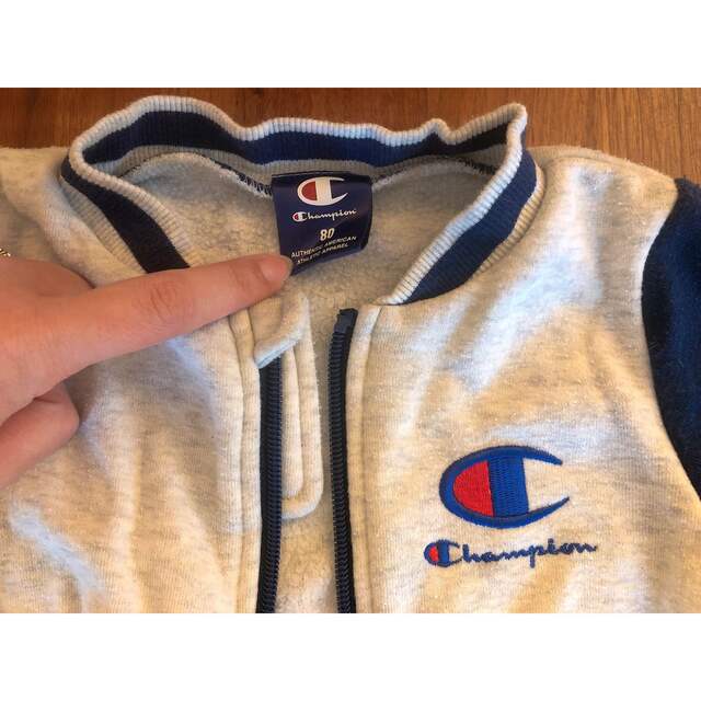 Champion(チャンピオン)のチャンピオン　ロンパース　セット キッズ/ベビー/マタニティのベビー服(~85cm)(ロンパース)の商品写真