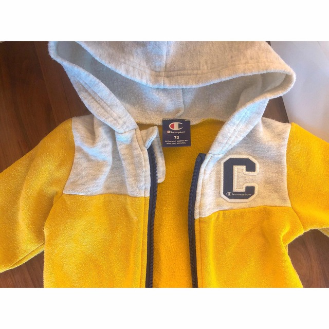 Champion(チャンピオン)のチャンピオン　ロンパース　セット キッズ/ベビー/マタニティのベビー服(~85cm)(ロンパース)の商品写真