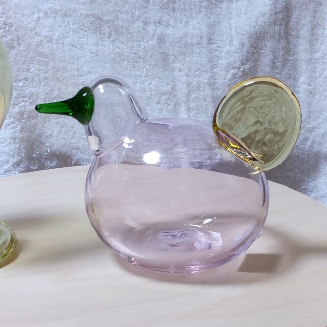 iittala(イッタラ)の【期間限定】スロ＆ソルヤ　scope別注　イッタラバード エンタメ/ホビーの美術品/アンティーク(ガラス)の商品写真