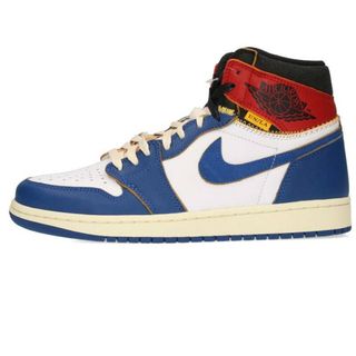 ナイキ(NIKE)のナイキ ×ユニオン UNION AIR JORDAN 1 RETRO HI NRG UNION BV1300-146 エアジョーダン1レトロハイエナジースニーカー  メンズ 27cm(スニーカー)