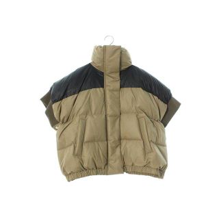 サカイ 21AW Padded jacket 21-05755 ショートスリーブパテッドナイロンダウンジャケット レディース 1