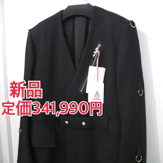 品質は非常に良い 新品 ロングコート ハリスツイード ソロイスト ザ