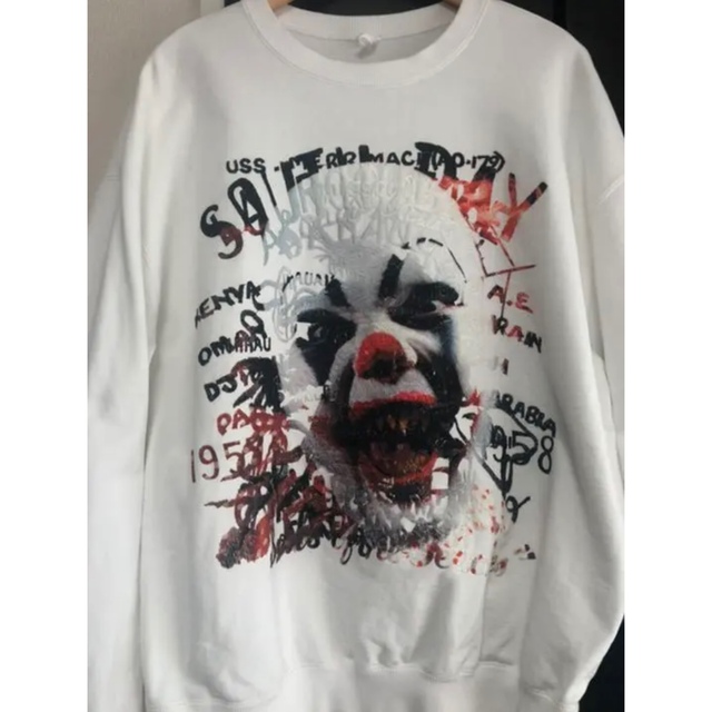 doublet "HORROR"EMBROIDERY SWEAT【希少品】