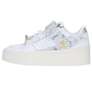 アディダス(adidas)のアディダス FORUM BONEGA MARBLE W GY1541 フォーラムボネガプラットフォームスニーカー レディース 22.5cm(スニーカー)