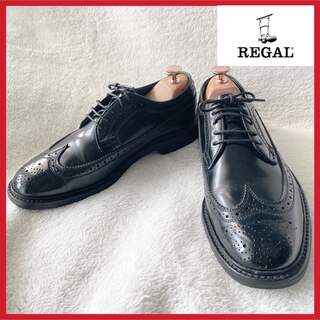 REGAL - REGAL リーガル ウイングチップ ビジネスシューズ 革靴 24EE