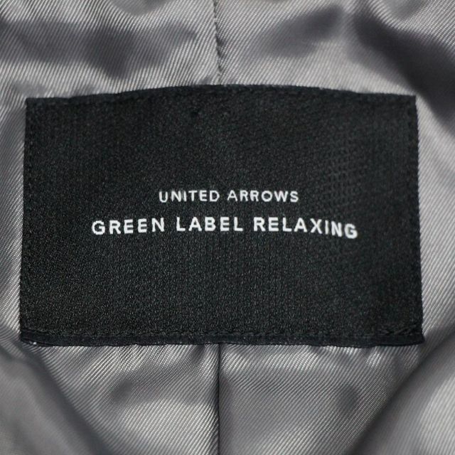 UNITED ARROWS green label relaxing(ユナイテッドアローズグリーンレーベルリラクシング)の美品　カシミヤ混　ユナイテッドアローズ チェスターコート　ロング　38　M レディースのジャケット/アウター(チェスターコート)の商品写真