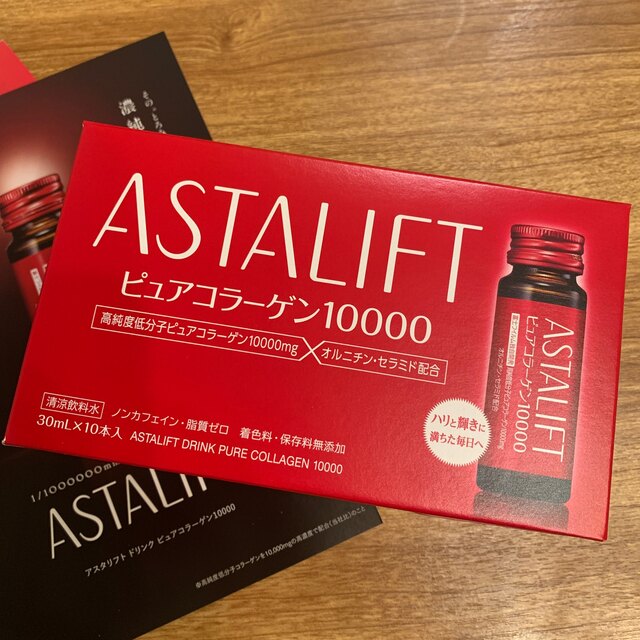 ASTALIFT(アスタリフト)の富士フイルム　アスタリフト　ASTALIFT ピュアコラーゲン10000 10本 食品/飲料/酒の健康食品(コラーゲン)の商品写真