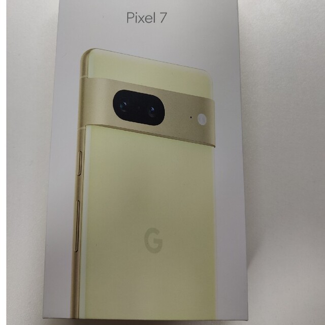 スマートフォン/携帯電話[未使用品]Google Pixel7  128GB Lemongrass