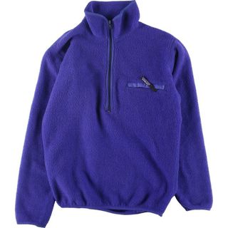 パタゴニア(patagonia)の古着 パタゴニア Patagonia 25751 ハーフジップ フリースジャケット USA製 レディースM /eaa292246(その他)