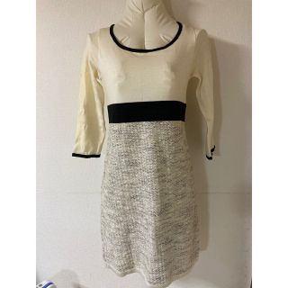 ジャスグリッティー(JUSGLITTY)の美品 JUSGLITTY ニットワンピース(ひざ丈ワンピース)