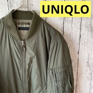 UNIQLO - 【希少】90s 00s OLD UNIQLOオールドユニクロ MA-1の通販｜ラクマ