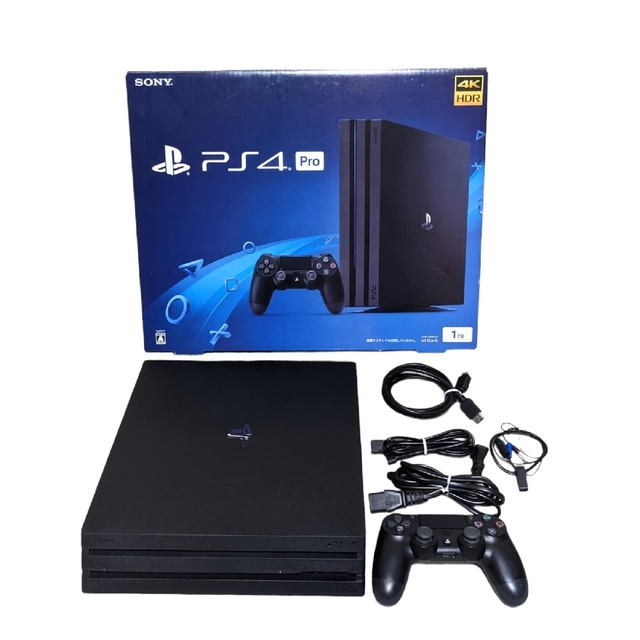 PlayStation4 pro 1TB 本体 CUH-7100BB01 - 家庭用ゲーム機本体