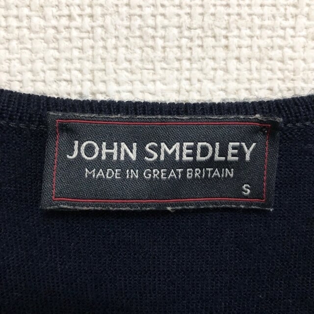 JOHN SMEDLEY(ジョンスメドレー)のJOHN SMEDREY ハイゲージ ケーブル ニット クルーネック英国製 レディースのトップス(ニット/セーター)の商品写真