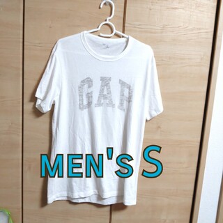 ギャップ(GAP)のメンズＳ／ギャップの白Tシャツ／薄手(Tシャツ/カットソー(半袖/袖なし))