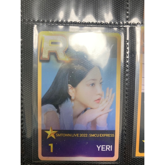 雑誌で紹介された velvet - Red Velvet イェリ smcu ssm限定トレカ K