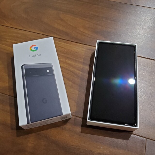 Google Pixel(グーグルピクセル)のGoogle Pixel 6a 128GB Charcoal (ブラック) スマホ/家電/カメラのスマートフォン/携帯電話(スマートフォン本体)の商品写真