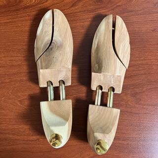 革靴用木製シューキーパー （23.5-29cm対応） 型崩れ防止 
