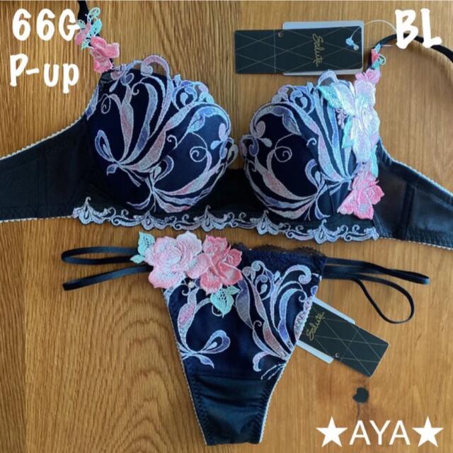 サルート 66 ブラック BL P-upブラ&ソング - www.glycoala.com