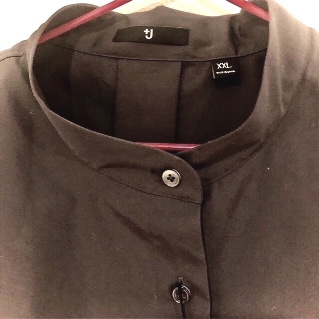 UNIQLO(ユニクロ)のUNIQLO +J シャツジャケット　ビッグサイズ　新品　 レディースのジャケット/アウター(ノーカラージャケット)の商品写真