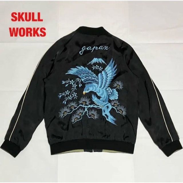 未使用 SKULL WORKS×PEANUTSスヌーピー スカジャン　XL