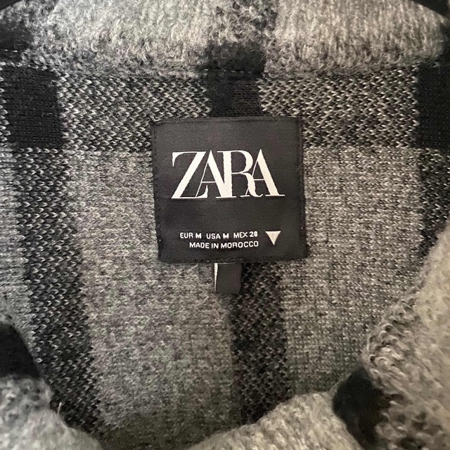ZARA(ザラ)のZARA ニットポンチョ レディースのジャケット/アウター(ポンチョ)の商品写真
