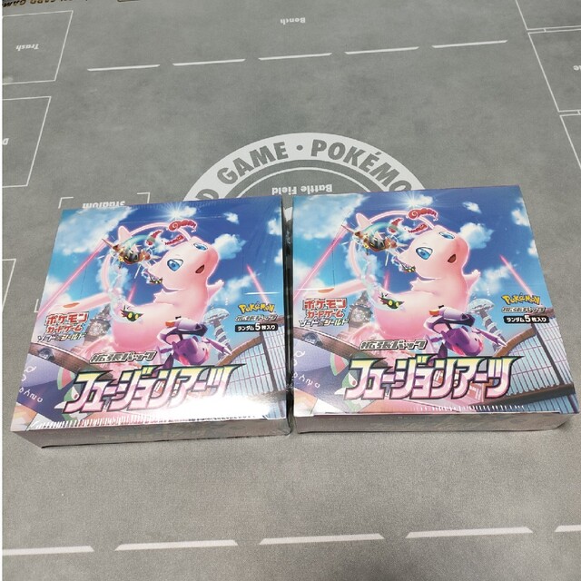 ポケモンカード　フュージョンアーツ　2つ エンタメ/ホビーのトレーディングカード(Box/デッキ/パック)の商品写真