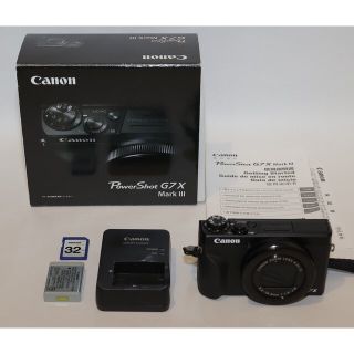 canon g7x mark iii 美品　箱・付属品あり