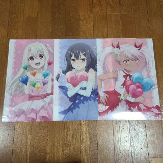 プリズマ☆イリヤ くじ引き堂 クリアポスター(キャラクターグッズ)