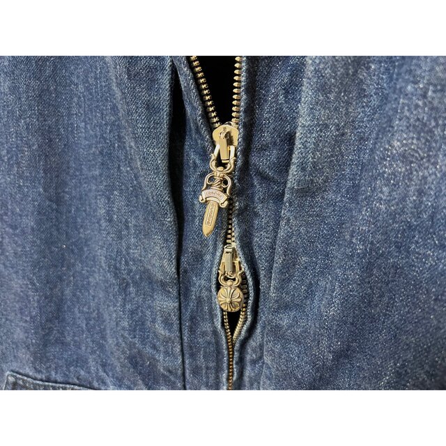 Chrome Hearts(クロムハーツ)のCHROME HEARTS STREET MEET DENIM L デニム メンズのジャケット/アウター(Gジャン/デニムジャケット)の商品写真