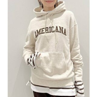 アパルトモンドゥーズィエムクラス(L'Appartement DEUXIEME CLASSE)のアパルトモン Americana アメリカーナ Logo Parka(パーカー)