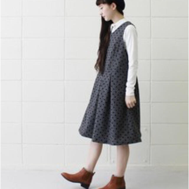 Dot&Stripes CHILDWOMAN(ドットアンドストライプスチャイルドウーマン)のDot&Stripes CHILD WOMAN ドットプリントワンピース レディースのワンピース(ひざ丈ワンピース)の商品写真