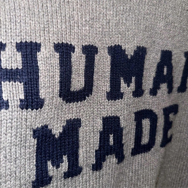 HUMAN MADE RAGLAN SLEEVE KNIT タイガー　ニット　M