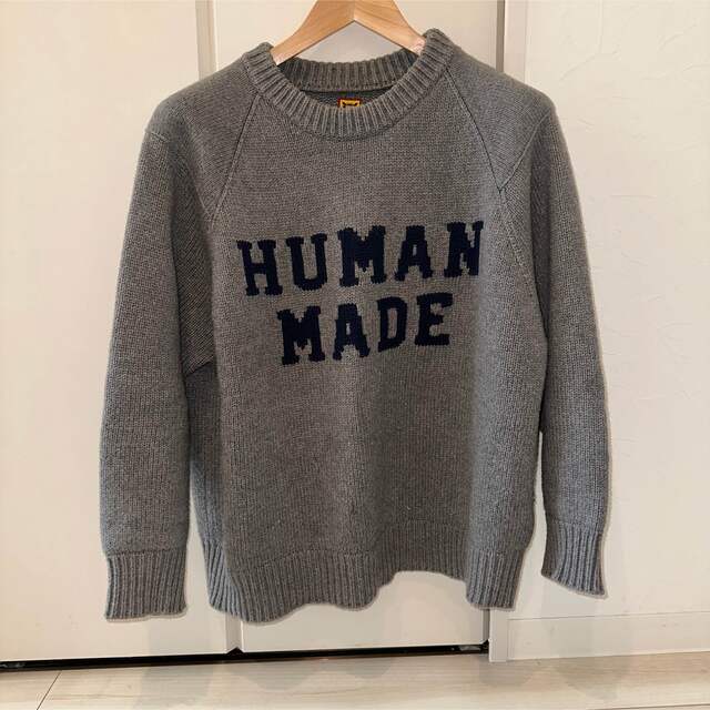 HUMAN MADE RAGLAN SLEEVE KNIT タイガー　ニット　M