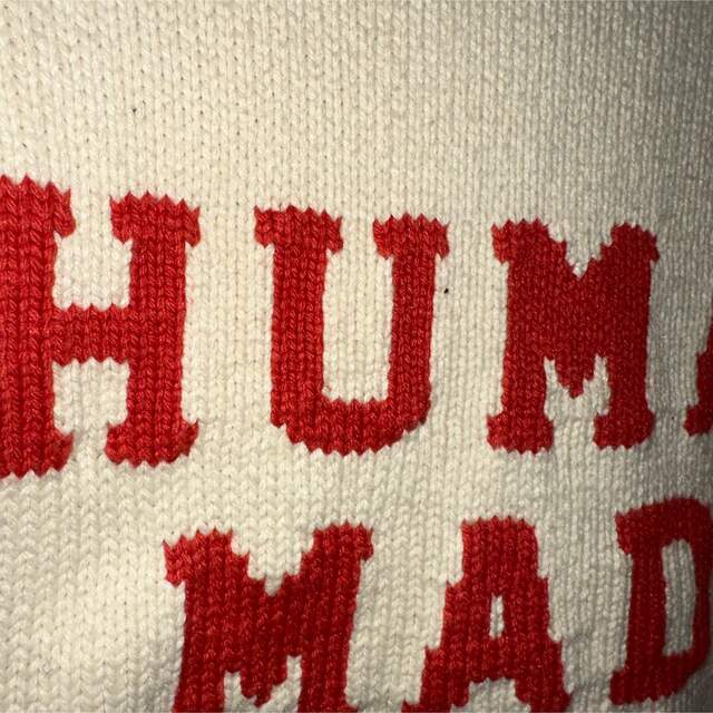 HUMAN MADE RAGLAN SLEEVE KNIT タイガー　ニット　M