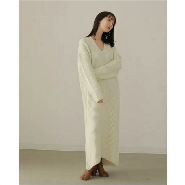 cocoon knit onepiece  louren