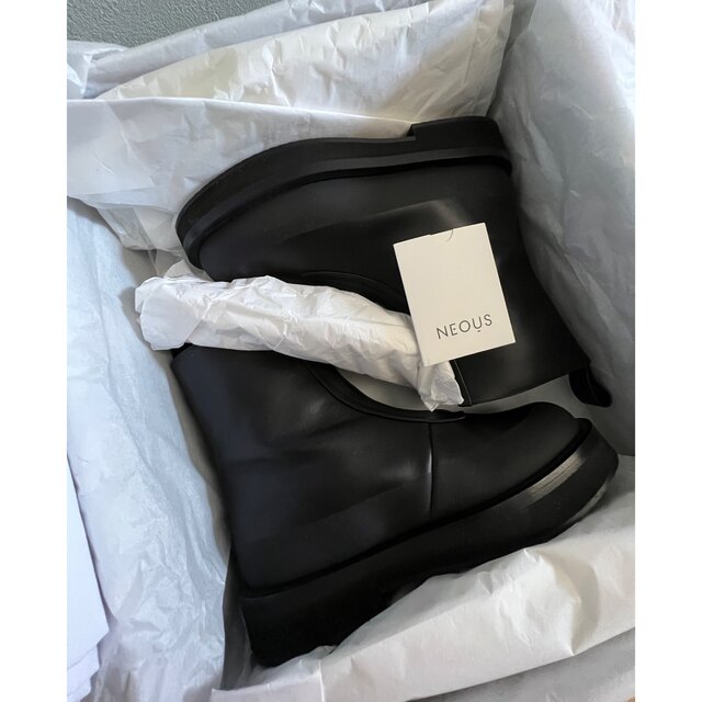 NEOUS Zip Boots ネオアス ジップブーツ 37サイズ