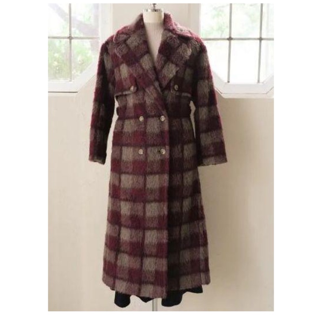 Herlipto Double Breasted Wool-Blend Coat