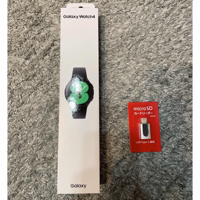 0247AhGPS対応Galaxy Watch4 未開封新品（ブラック）