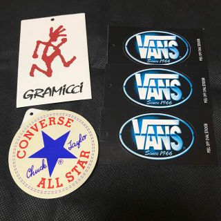 ヴァンズ(VANS)のVANS converse GRAMICCI ステッカーセット(その他)