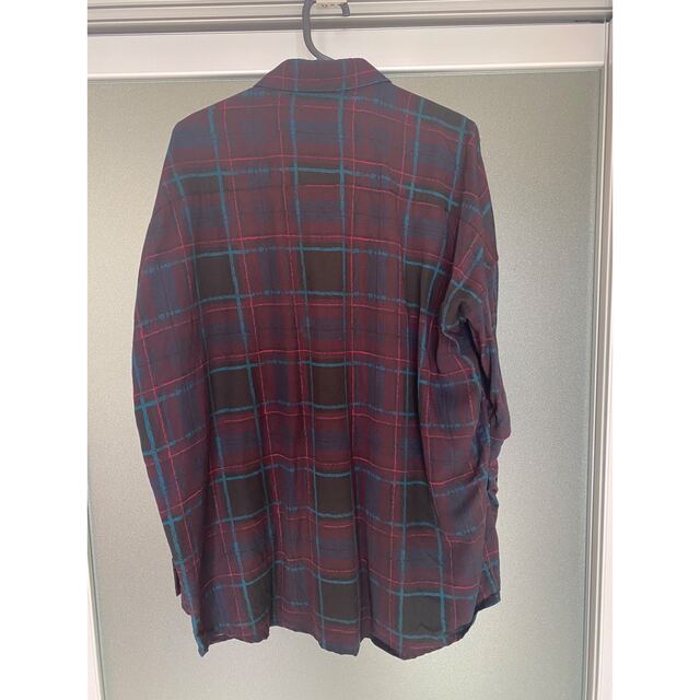 DRAWING CHECK L/S BIG SHIRTS