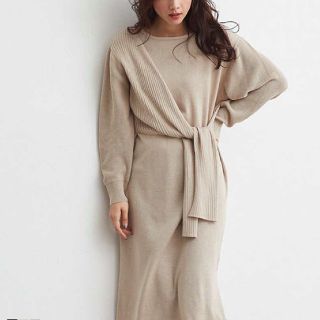 ニットワンピース\シャギーニット　もんちっち様専用(ロングワンピース/マキシワンピース)