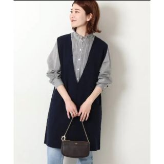 スピックアンドスパン ネイビー ベスト/ジレ(レディース)の通販 28点